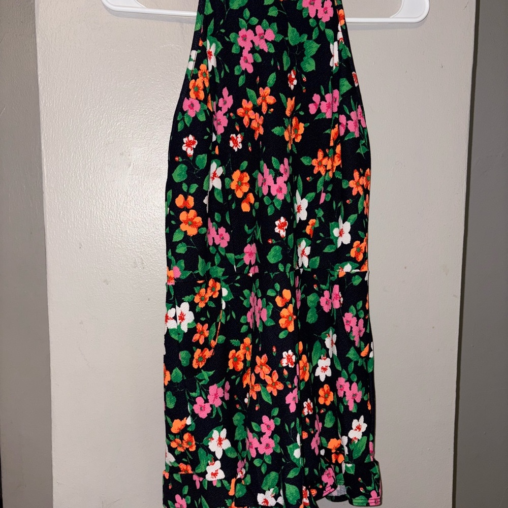 Floral romper with Vibrant Colors
